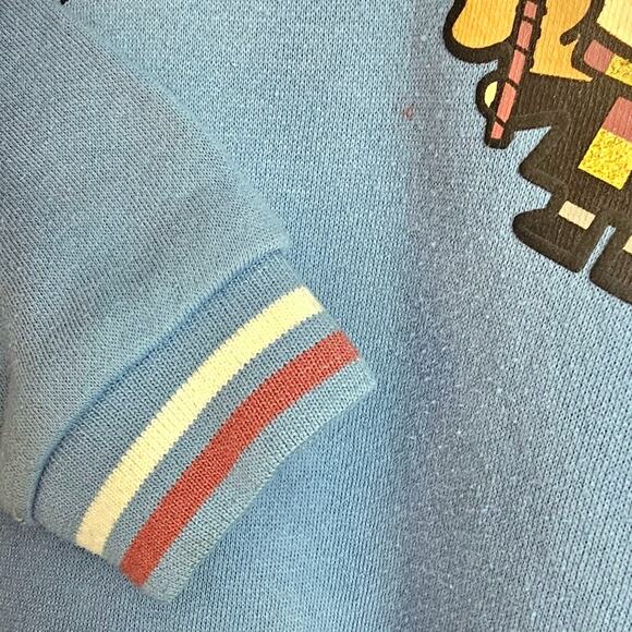 Girls Harry Potter Blue Dress with Patches & Graphics - Picture 4 of 6